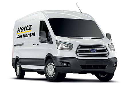 hertz van rent